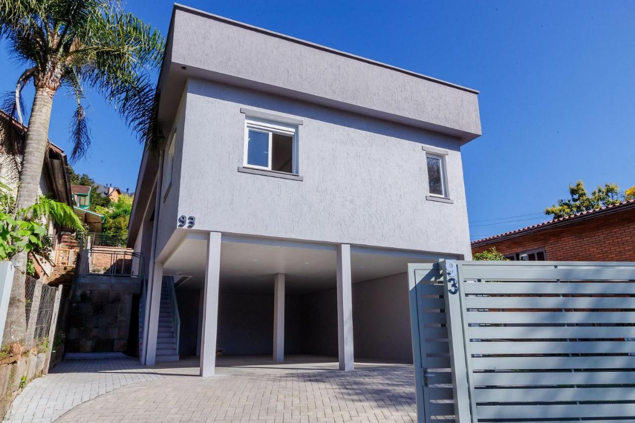 Apartamento Locar-In Gramado Flat Centro A 600 M Da Rua Coberta Exterior foto