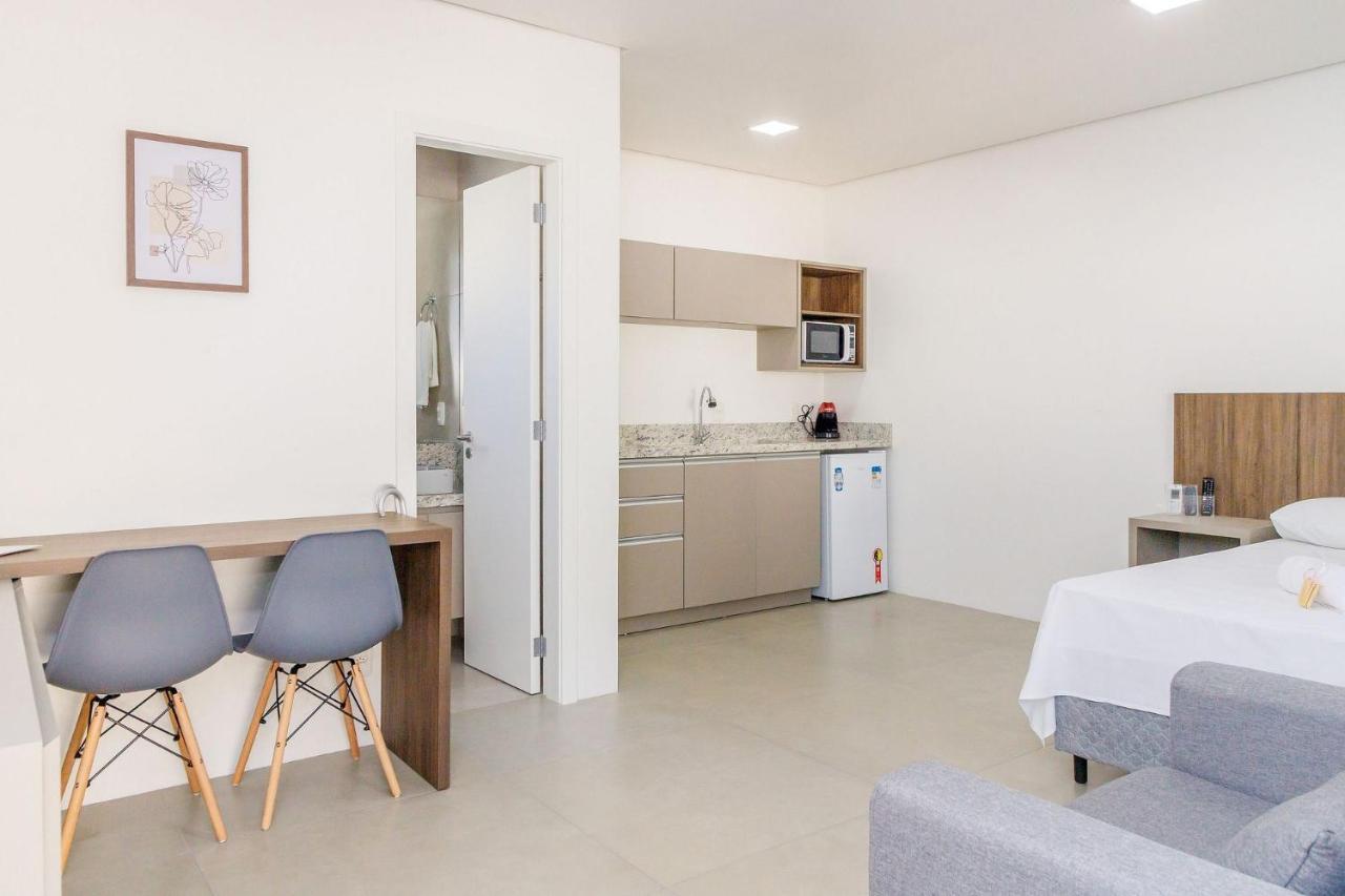 Apartamento Locar-In Gramado Flat Centro A 600 M Da Rua Coberta Exterior foto