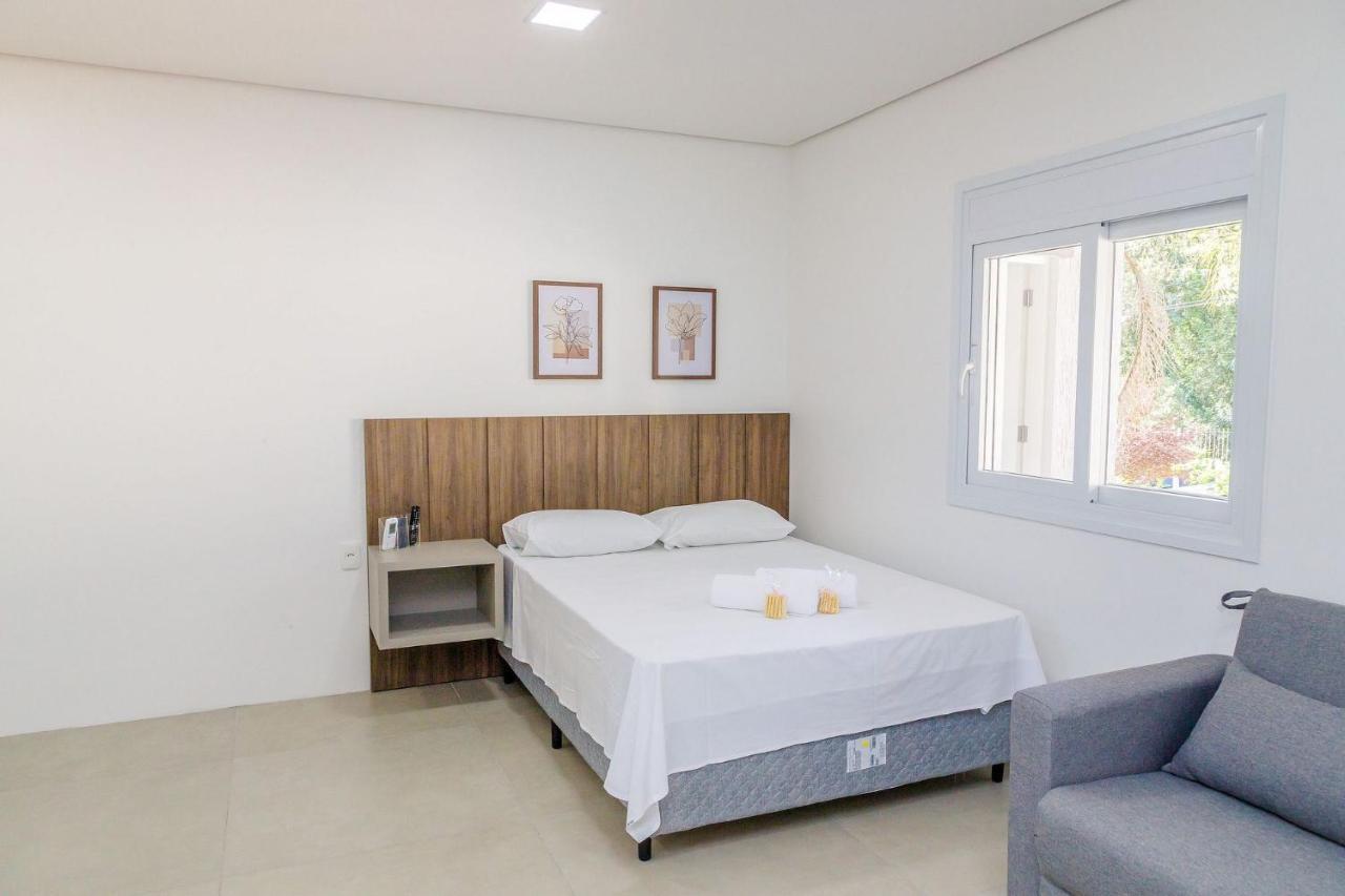 Apartamento Locar-In Gramado Flat Centro A 600 M Da Rua Coberta Exterior foto