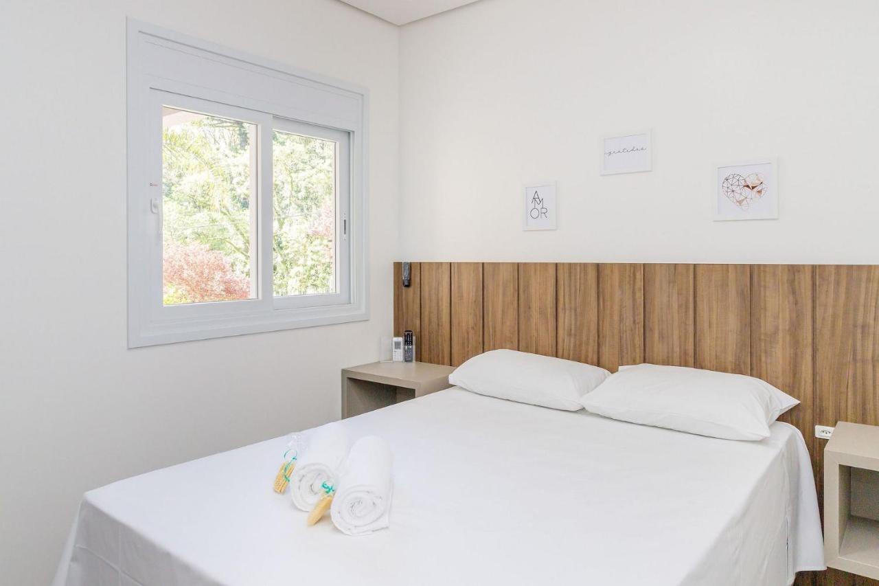 Apartamento Locar-In Gramado Flat Centro A 600 M Da Rua Coberta Exterior foto
