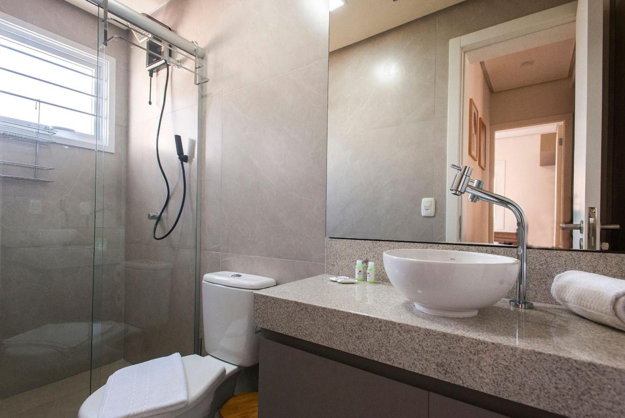 Apartamento Locar-In Gramado Flat Centro A 600 M Da Rua Coberta Exterior foto